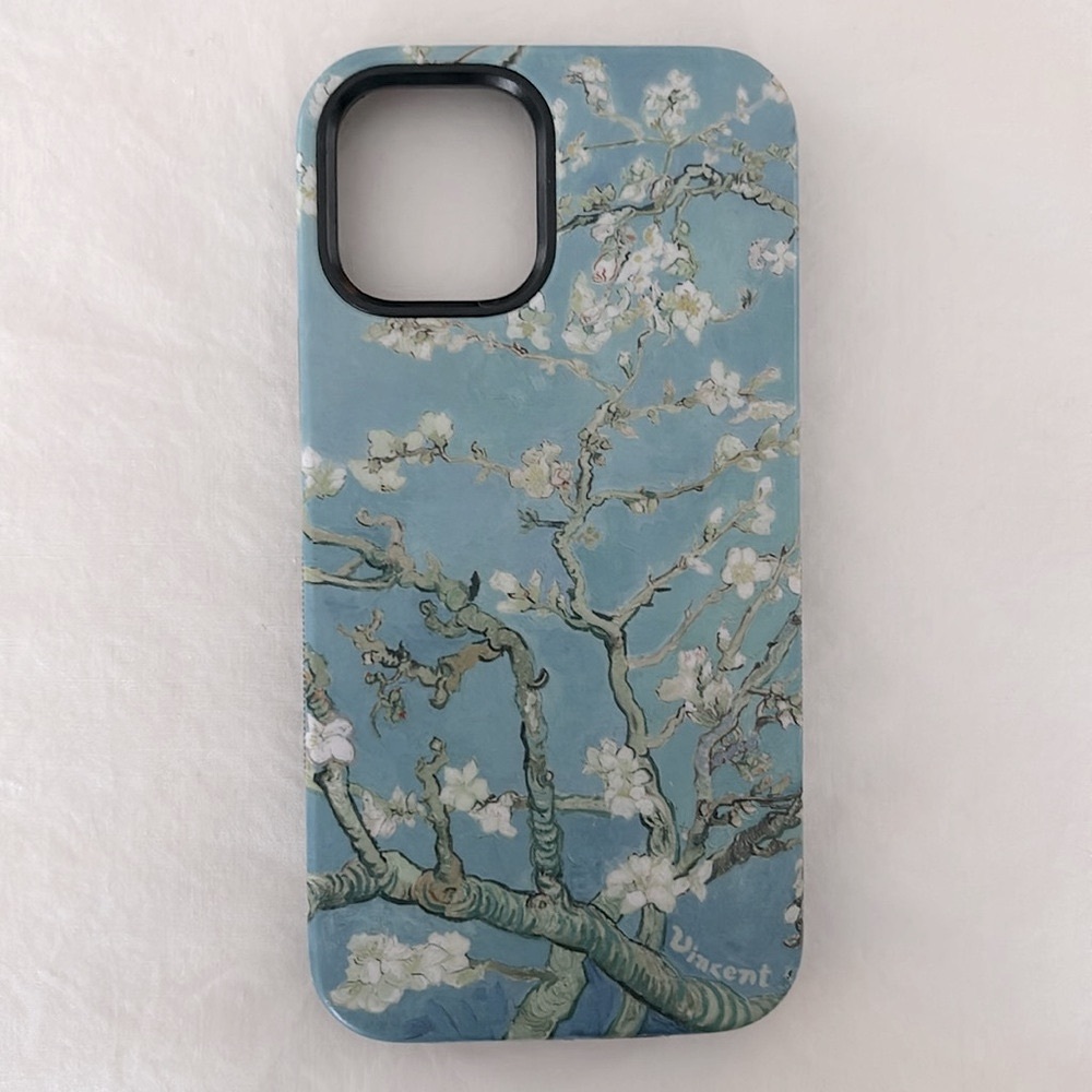 Van Gogh iPhone 12 / 12 Pro case by Casely “Almond Blossom”